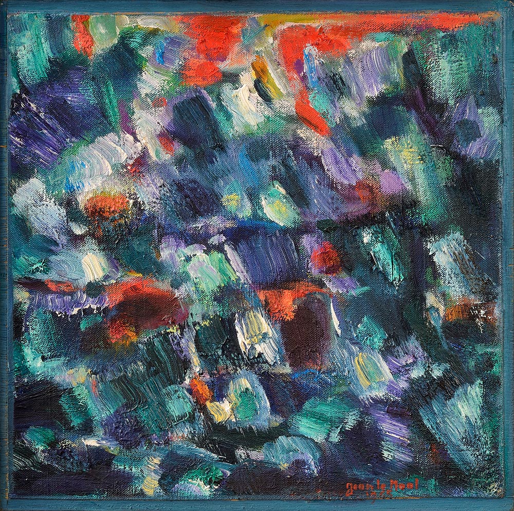 Dessin Abstrait Jean Le Moal (1909-2007) - 2 Encres Dont 1 Signée