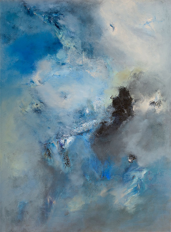 Ritme d'Estiu (Rythme d'été), 2001, acrylique sur toile, 110 x 120cm